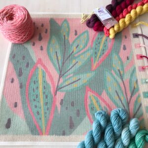 Kit Hojas Hibiscus Rosadas