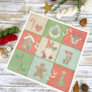 Esterilla Patchwork Navideño